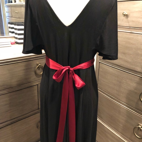 Bebe Black/Red Dress - Picture 5 of 5